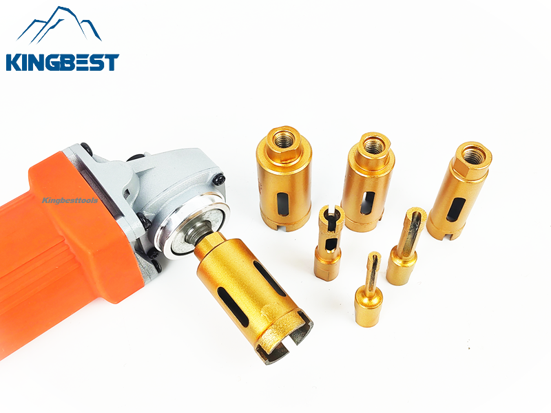 Sintered Diamond Drill Bits Granite Quartz Marble Diamond Bits For Angle Grinder 6mm-85mm