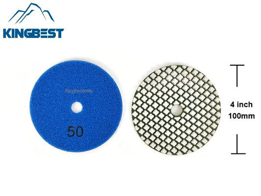 7-Step Fast Speed Polishing Pads Dry Pads for Stone Polishing