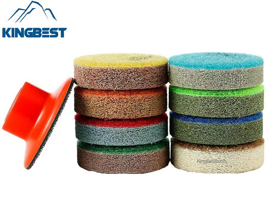 2-inch Sponge Polishing Pad for Granite and Marble Mini Polishing Pads with Free Backer