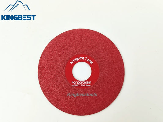 Red Disc For Porcelain 100mm (10pcs a pack) Cutting Sintered Stone and Dekton- Free Shipping