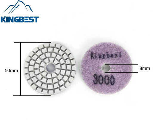 2 inch Wet Polishing Pads/Sandpapers ~~Backer for free