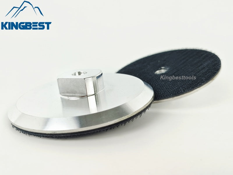 4inch Aluminum Backer Sanding Disc Backing Pads Self-adhesive Hook Loop Backed Pplate