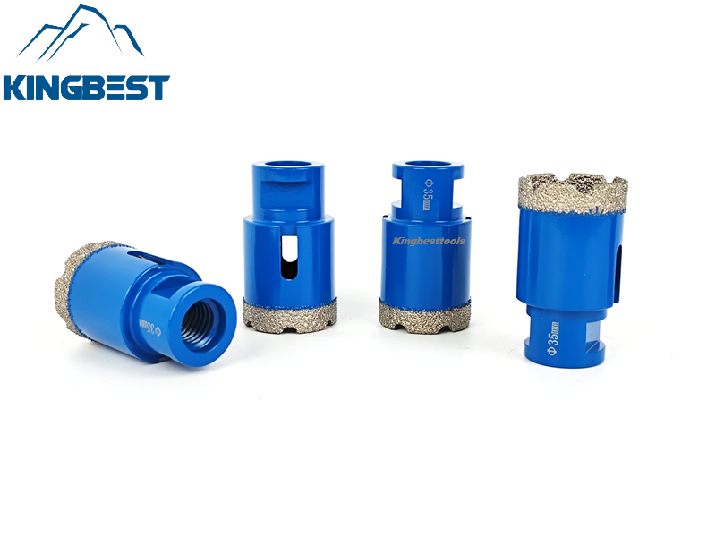 5/8-11 Vacuum Brazed short core drill bit diamond hole saw cutter master ceramic tile marble drilling tools