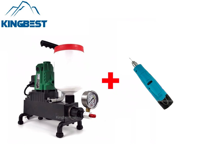 Tile Hollowing High Pressure Grouting Machine Stone Floor Tile Filling Grouting Machine Wall Hollowing Repair Glue Grouting Artifact-Free Shipping A01A02