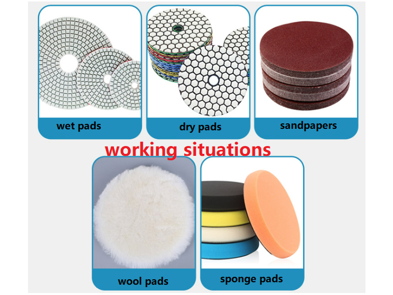 4inch Aluminum Backer Sanding Disc Backing Pads Self-adhesive Hook Loop Backed Pplate