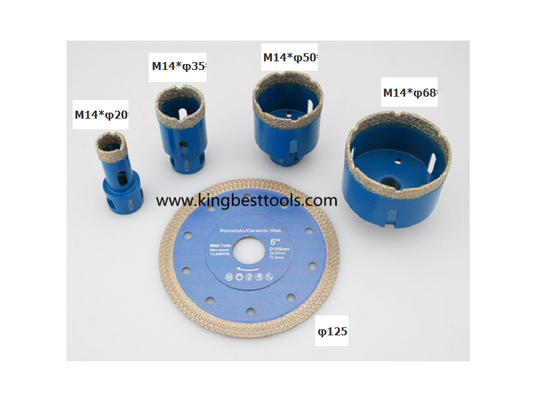 4+1 Diamond Bits For Tiles and Marble~Free Shipping A01