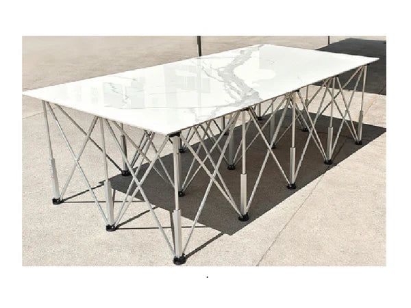 6-Leg Working Support Telescopic Workbench Multifunctional Stand Foldable-Free Shipping