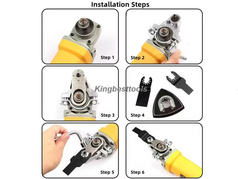 Multifunctional conversion angle grinder Adapter Electric Hand Grinder Conversion Woodworking Tools Retrofitting Accessories-free shipping