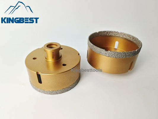 Brazed Core Drill Bits for Marble 90mm (10 pcs/set) free shipping