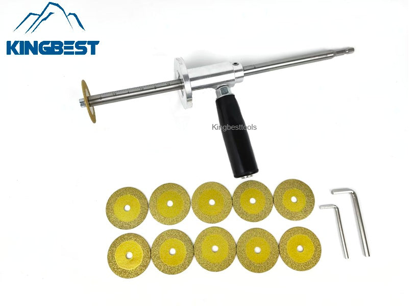 Pipe Cutting Positioning Pipe locator Adjustable Extension Connecting Rod Cutting Pipe PVC-Free Shipping A01A02