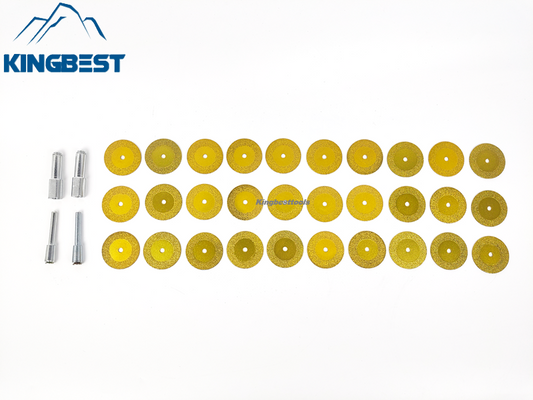 Golden Mini Cutting Blade Diameter 40mm/5mm(30pcs + 4rods = 1 set) - Free Shipping