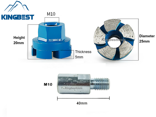 M10 Diamond Flat Bits For Granite Stone 2 inches