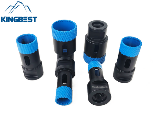 M14 Blue Widened Brazed Diamond Core Drill Bit 8-60mm