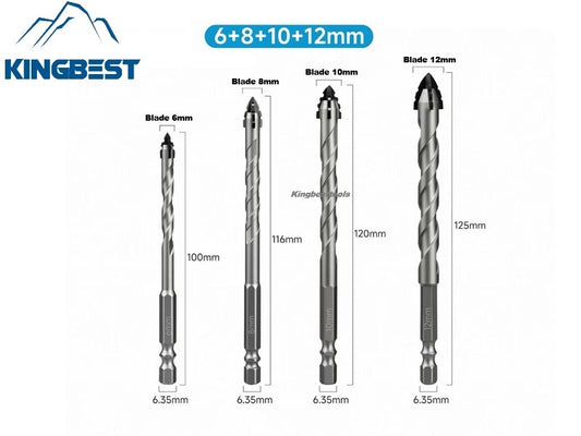 Multifunctional Super Hard Drill Bits Set