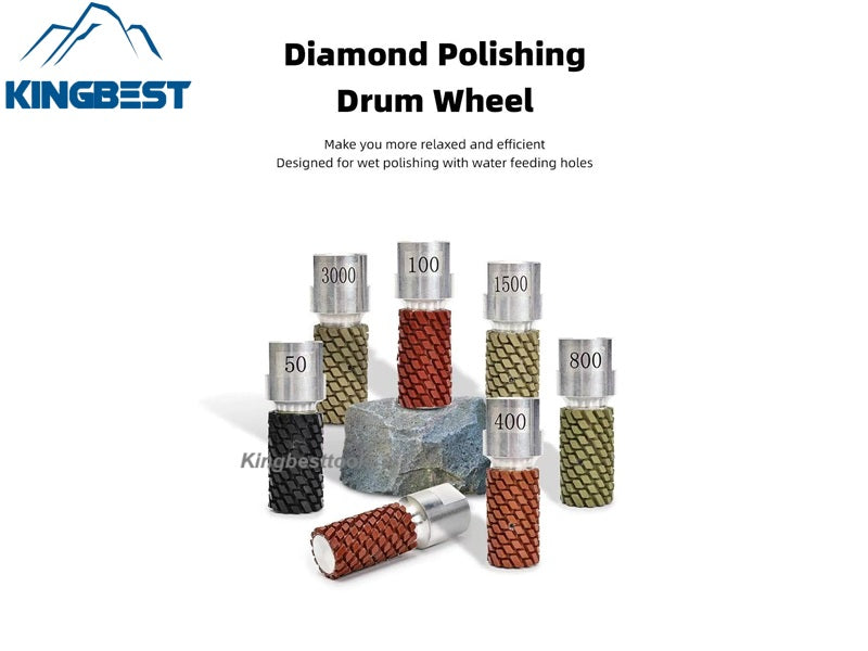 Diamond Polishing Drum Wheels Wet Grinding Wheels Stone Granite Marble