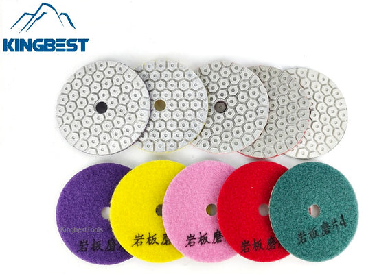 3" Dry Polishing Pads For Porcelain,Backer for free