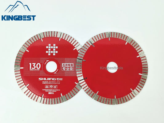 SHIJING Professional Red Saw Blades Cutting Disk for Porcelain 130mm