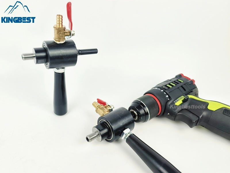Hand Drill Water Injector Adapter Punch Tile Drill Hole Opener Water Adding Device ~Free shipping