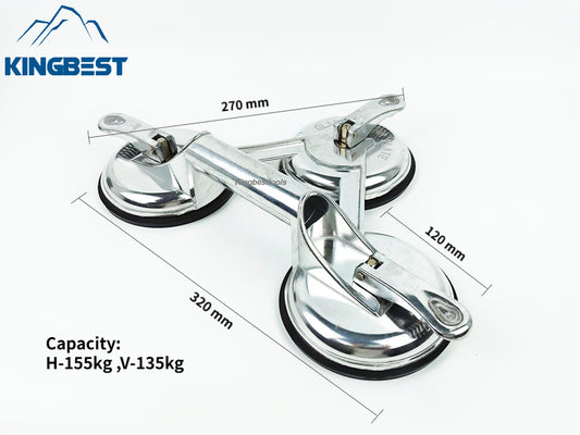 Standard Glass Suction Cups 3-cups