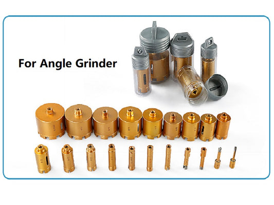 Sintered Diamond Drill Bits Granite Quartz Marble Diamond Bits For Angle Grinder 6mm-85mm