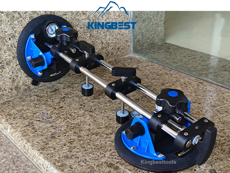 Air Pump Suction Cups Adjustable Vacuum Leveler Countertop Joint Leveler Seamless Splicing Tool Removable Multifunctional Suction Cups