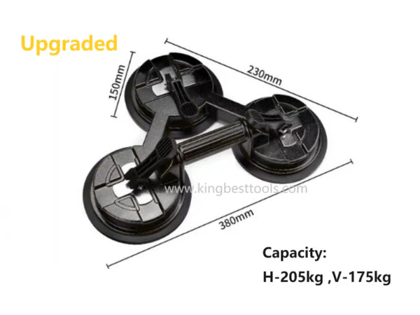 Air Pump Vacuum Suction Cups Sucker Durable Heavy Duty Hand Plate With Handle