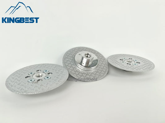 M10 Silver Star Brazed Saw Blade for Cutting and Grinding 100mm (3pcs a pack) - Free Shipping