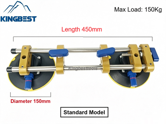 Leveler with Air Pump Suction Cup--Seamless Stitching