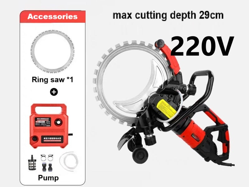 Ring Sawing Wall Machine High Power High Frequency Concrete Circular Saw Cutting Machine 110V/220V Free Shipping