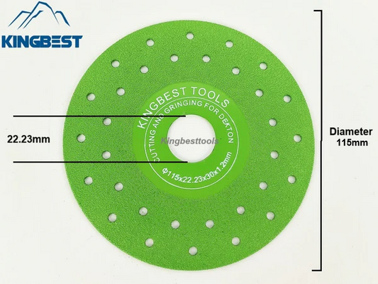 22.23 Multi-hole Design Disc For Porcelain 115mm