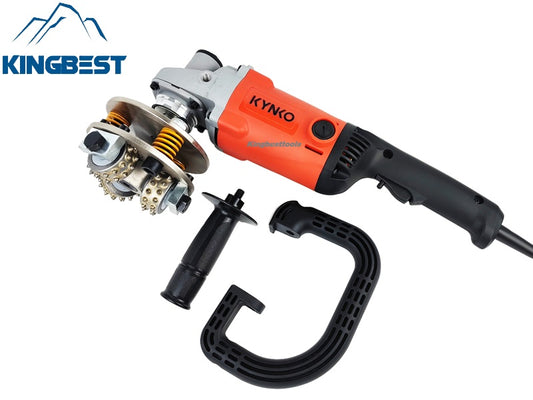 Rotary Bushhammer Angle Grinder for Stone and Concrete Rough Surface Free Shipping-A01A02