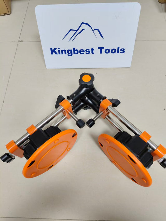 Adjustable Leveler with Electric Suction Cups for 90/180/270 Degrees