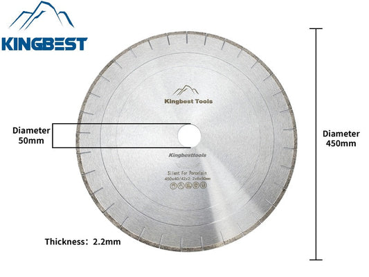 New Product-Ultra-thin CNC Machine Slient Saw Blade for porcelain