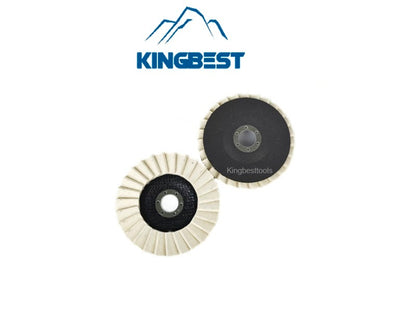 130mm Louver Felt Wool Wheel Polishing Wheel Angle Grinder Polishing Pads