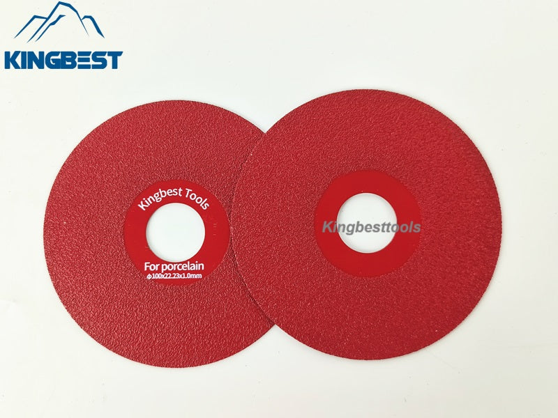 22.23mm Hole Red Disc For Porcelain 100mm (10pcs a pack) - Free Shipping