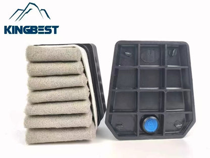 Trapezoid matte brush Frankfurt sponge brush Horseshoe-shaped matte fibre brush