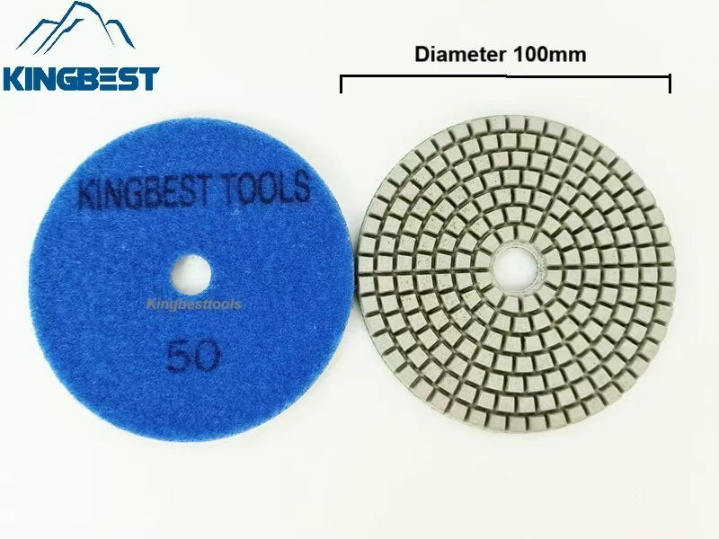 TOP! 7 steps Wet Polishing Pads/Sandpapers 100mm