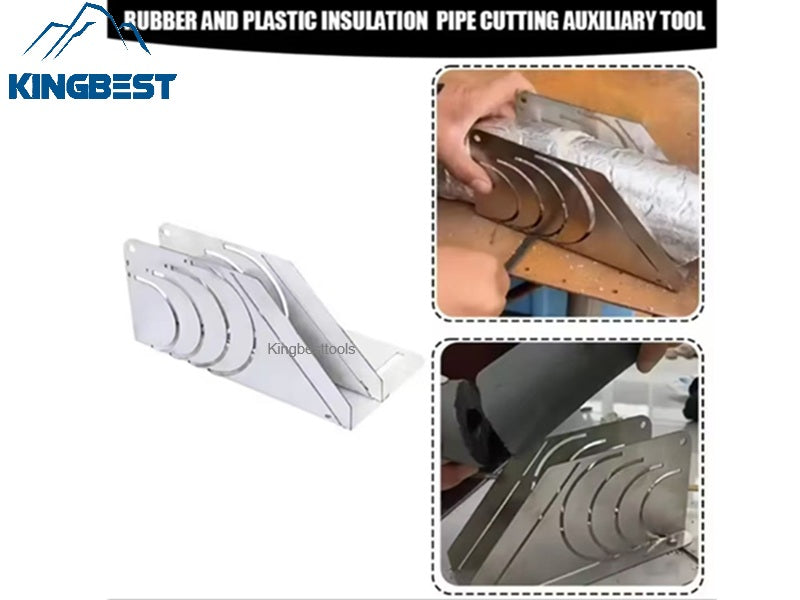 Promotion! Pipe Rubber Foam Insulation Cutter Stainless Steel Auxiliary Tool-Free Shipping A01