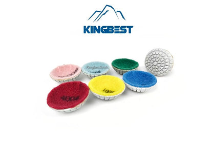 7 step Curved Wet Polishing Pad 2 Inch-Backer (M10)