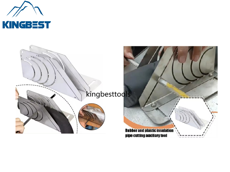 Promotion! Pipe Rubber Foam Insulation Cutter Stainless Steel Auxiliary Tool-Free Shipping A01