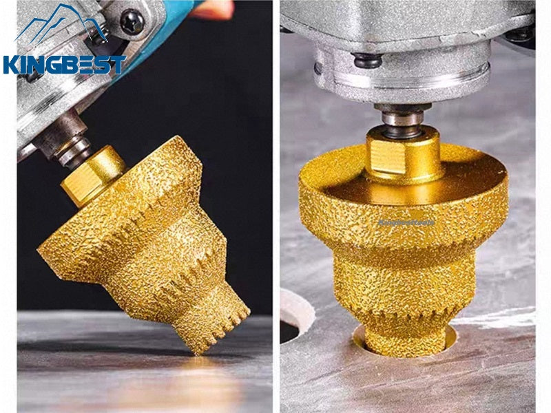 Serrated Pagoda Drill Bits Multi-layer Bits 20mm/35mm/50mm/Three Sizes Hole Enlargement Brazing Diamond Bits