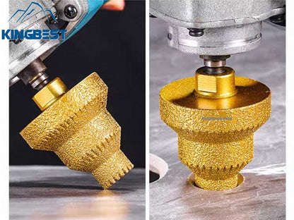 Serrated Pagoda Drill Bits Multi-layer Bits 20mm/35mm/50mm/Three Sizes Hole Enlargement Brazing Diamond Bits