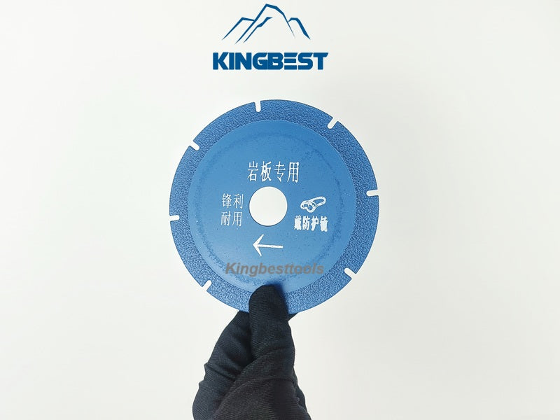 Blue Cutting Discs Diamond Saw Blades Porcelain Discs