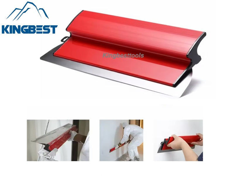 Cement Scraper Replaceable Stainless Steel Blade Skimming Spatula Drywall Tools For Smoothing Walls And Ceilings free shipping
