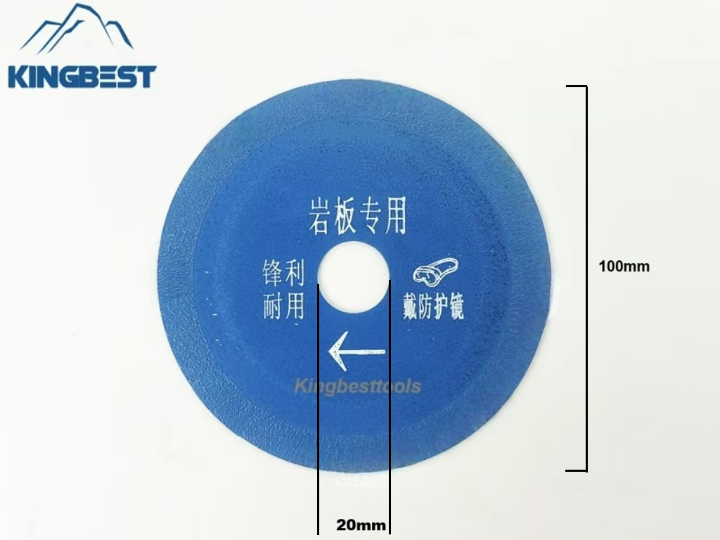 Blue Cutting Discs Diamond Saw Blades Porcelain Discs