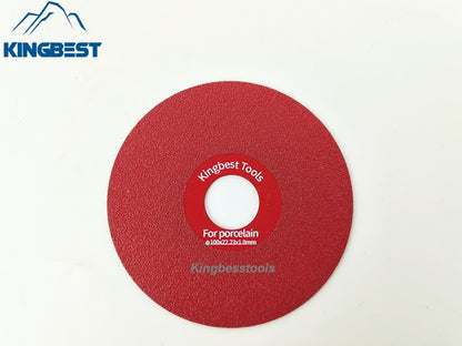 22.23mm Hole Red Disc For Porcelain 100mm (10pcs a pack) - Free Shipping