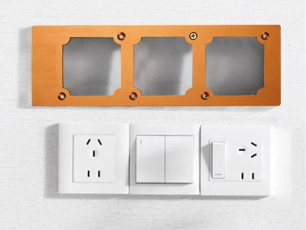 Thickened Aluminum Alloy Mold for Wire Box and Switch Socket Free Shipping A01