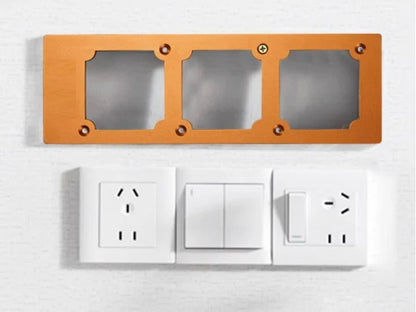 Thickened Aluminum Alloy Mold for Wire Box and Switch Socket Free Shipping A01