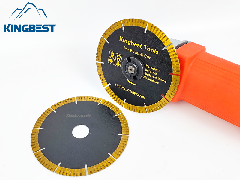 20mm/116mm Porcelain Ceramic Cutting and Bevel Blade/Discs for Angle Grinder/Mica Machine