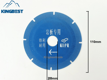 Blue Cutting Discs Diamond Saw Blades Porcelain Discs